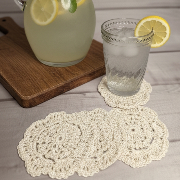 Crochet Coasters X4 photo 1