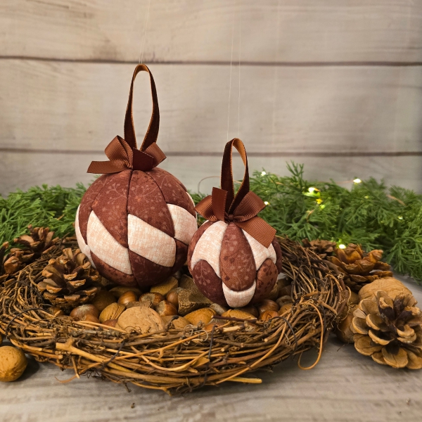 Christmas Ball Autumn Brown photo 1