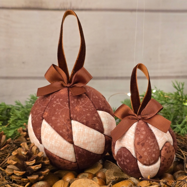 Christmas Ball Autumn Brown photo 2